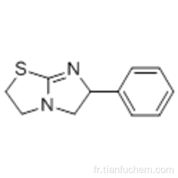 Imidazo [2,1-b] thiazole, 2,3,5,6-tétrahydro-6-phényle -, (57189040,6S) - CAS 14769-73-4